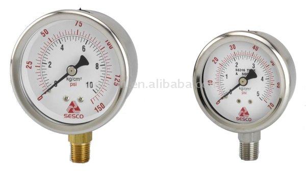  Scuba High Pressure Liquid Filled Gauge (Scuba высокоэффективной жидкостной Заполненные Калибровочная)