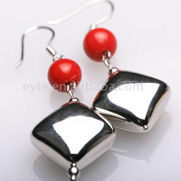  Silver Earrings (Boucles d`oreilles Argent)