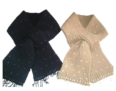  Sequin Scarf (Sequin Foulard)