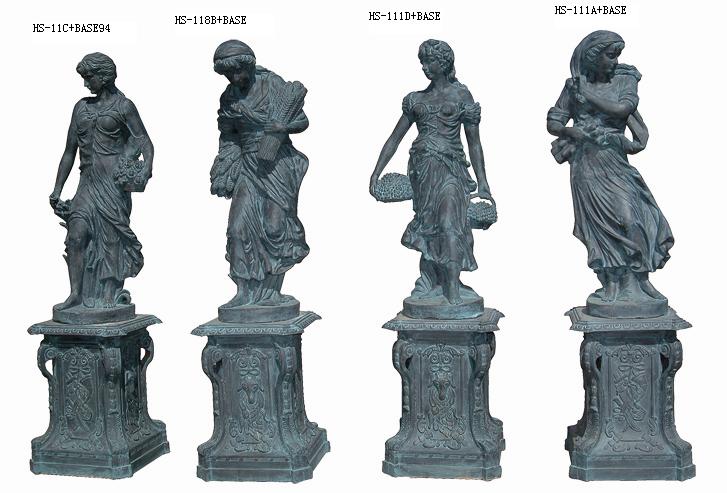  Antique Statues (Statues antiques)