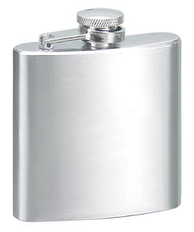  Stainless Steel Hip Flask (Edelstahl Flachmann)
