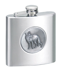  Stainless Steel Hip Flask (Edelstahl Flachmann)