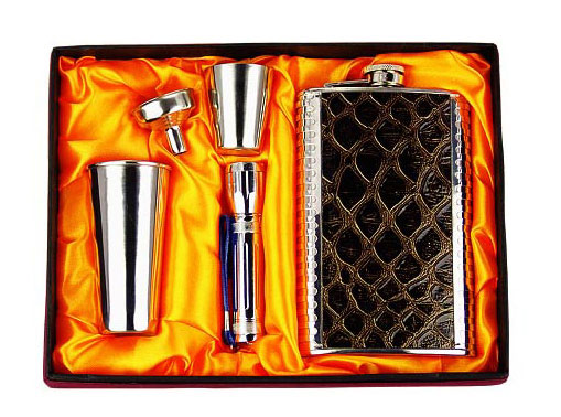  Stainless Steel Hip Flask Sets (Stainless Steel Hip Flask Sets)