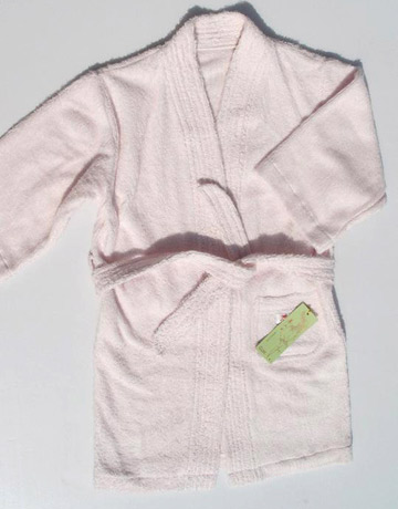  Children`s Bamboo Fiber Bathrobe