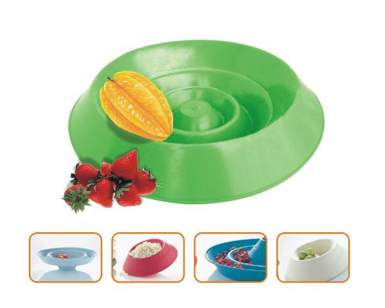 Neuartige Kunststoff-Teller, Obstteller, Candy Plate, Salatteller, Fodable (Neuartige Kunststoff-Teller, Obstteller, Candy Plate, Salatteller, Fodable)