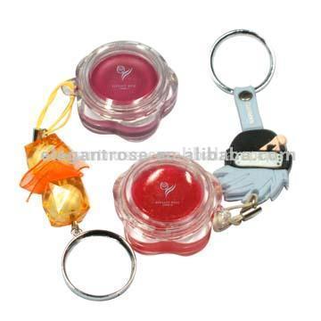  Flower Lip Gloss with Key Chain