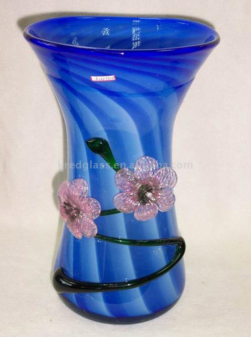  Colorful Glass Vase (Красочная стеклянная ваза)