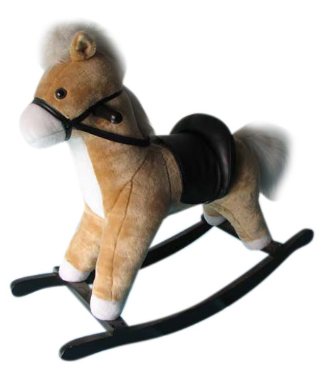  Plush Rocking Horse (Plüsch Schaukelpferd)