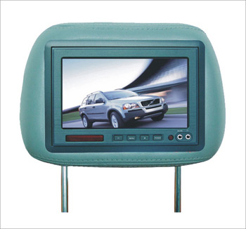  7" Headrest TFT LCD Monitors with Pillow ( 7" Headrest TFT LCD Monitors with Pillow)