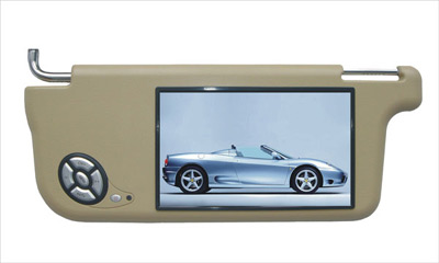  7" Sunvisor TFT LCD Monitor with Built-in TV Tuner ( 7" Sunvisor TFT LCD Monitor with Built-in TV Tuner)