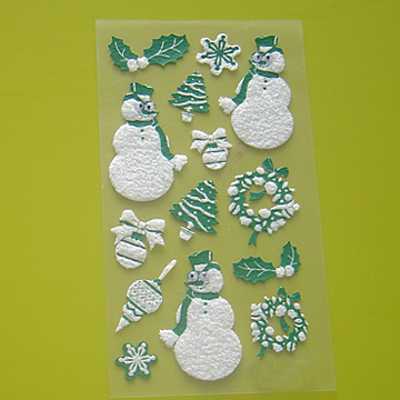  Puffy Self-Adhesive Sticker ( Puffy Self-Adhesive Sticker)