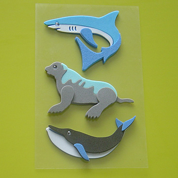  Puffy Self-Adhesive Sticker ( Puffy Self-Adhesive Sticker)
