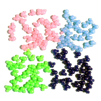  Colored Beads (Perles colorées)