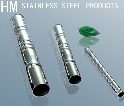  Welded Stainless Steel Embossed Tube ( Welded Stainless Steel Embossed Tube)