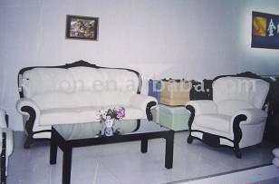  Genuine Leather Sofa 989 (Echtes Leder Sofa 989)