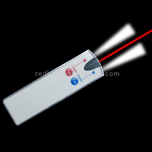  Novel Laser/LED Torch Card