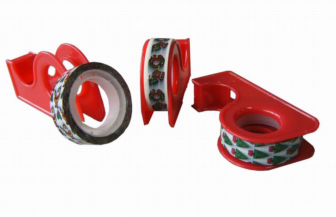  Printed Adhesive Tape with Cutter
