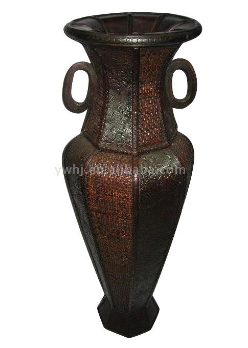 Antike Vase aus Holz (Antike Vase aus Holz)