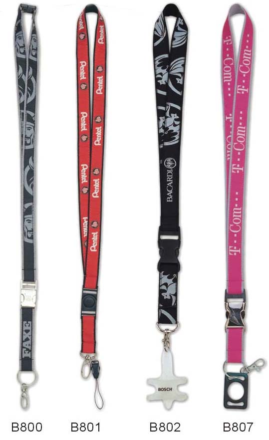  Woven-Logo Lanyards (Woven-Logo Schlüsselbänder)