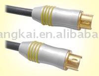  S-VHS Plug to S-VHS Plug (S-VHS Stecker an S-VHS Stecker)