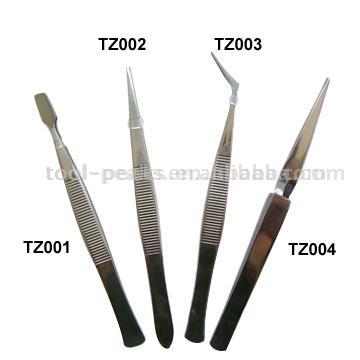  tweezers (pincettes)