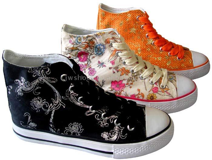 Women`s Mid-Cut Canvas Shoes - G3001 (Женские Mid-Cut Холст обувь - G3001)
