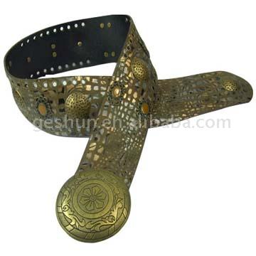  Baroque ZC Diamond Bronze Ladies` Belt (Барокко ZC Diamond Бронзового женские пояса)