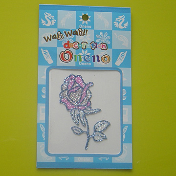  Laser Golden Powder Sticker ( Laser Golden Powder Sticker)