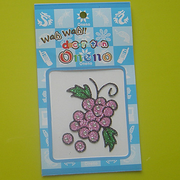  Laser Golden Powder Sticker ( Laser Golden Powder Sticker)