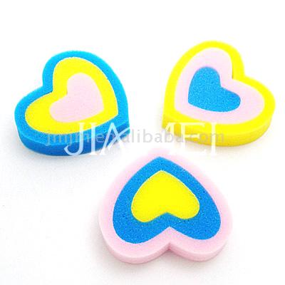  Heart-Shaped Bath Sponge ( Heart-Shaped Bath Sponge)