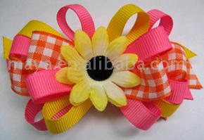  Ribbon Bows with Flower Flake ( Ribbon Bows with Flower Flake)