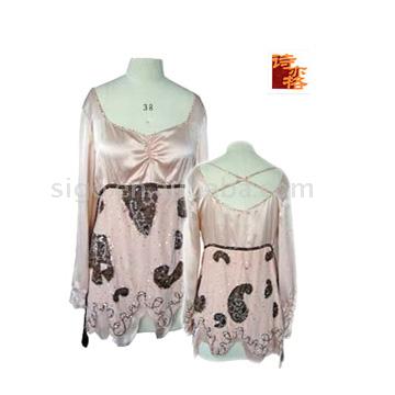  Ladies` Silk Blouse