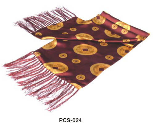 Oblong Silk Scarf ()
