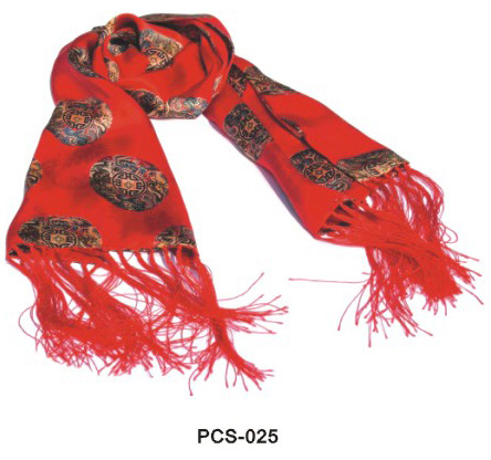  Oblong Silk Scarf