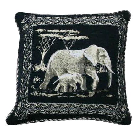  Jacquard Animal Print Pillow (Жаккардовые рисунками животных подушка)