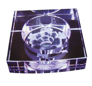  Crystal Ashtray