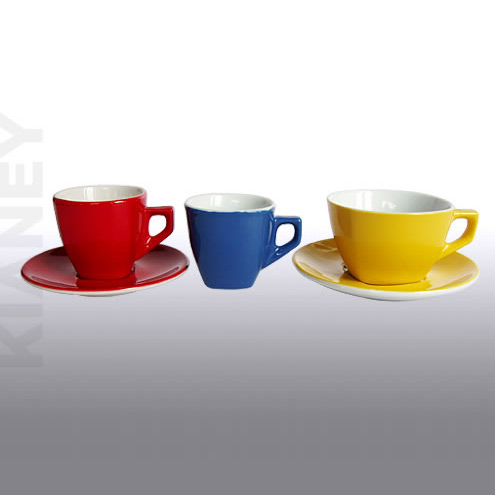  Ceramic Coffee Cups And Saucers (Céramique tasses à café et soucoupes)