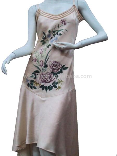  Ladies` Silk Dress ( Ladies` Silk Dress)