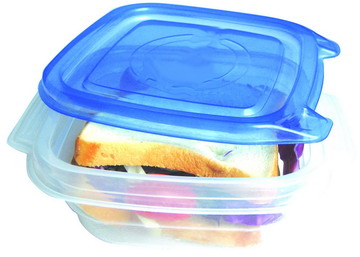 575ml / 19oz. Kunststoff-Food Storage Container, Low Square Dish (575ml / 19oz. Kunststoff-Food Storage Container, Low Square Dish)