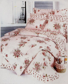  Bedding Set with Beautiful Flower Printing ( Bedding Set with Beautiful Flower Printing)