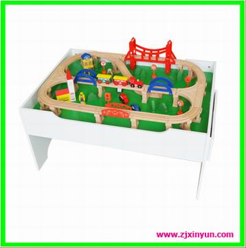  Wooden Train Set (Train en bois Set)