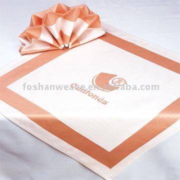  100% Polyester Satin Band Napkin (100% Polyester Satin bande de serviette)