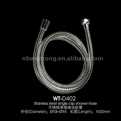  S/S Single Clip Shower Hose (S / S Single Clip flexible de douche)