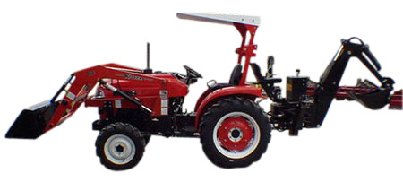  Tractor Backhoe Loader (Tracteur Tractopelle)
