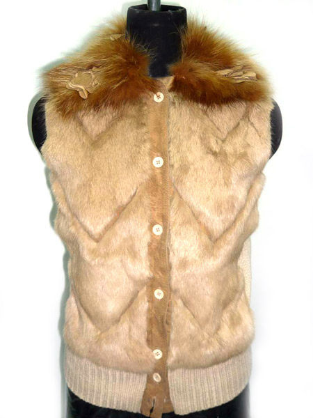  Rabbit Fur Vest (Rabbit Fur Vest)