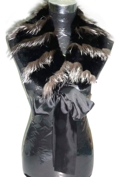  Rabbit Fur Cape