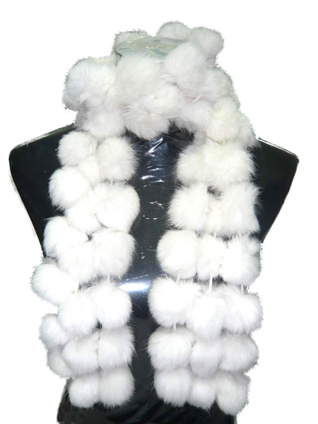  Rabbit Fur Ball Scarf (Rabbit Fur Ball Шарф)