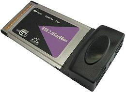 PCMCIA to USB 4-Port VIA