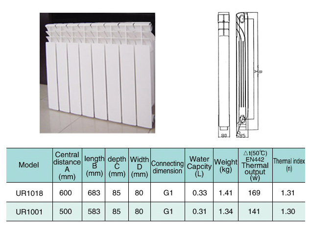  Aluminum Alloy Radiator (Aluminum Alloy Radiator)