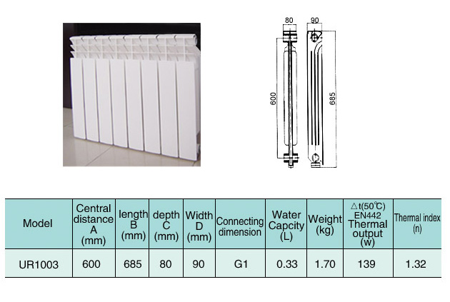  Aluminum Alloy Radiator (Aluminum Alloy Radiator)